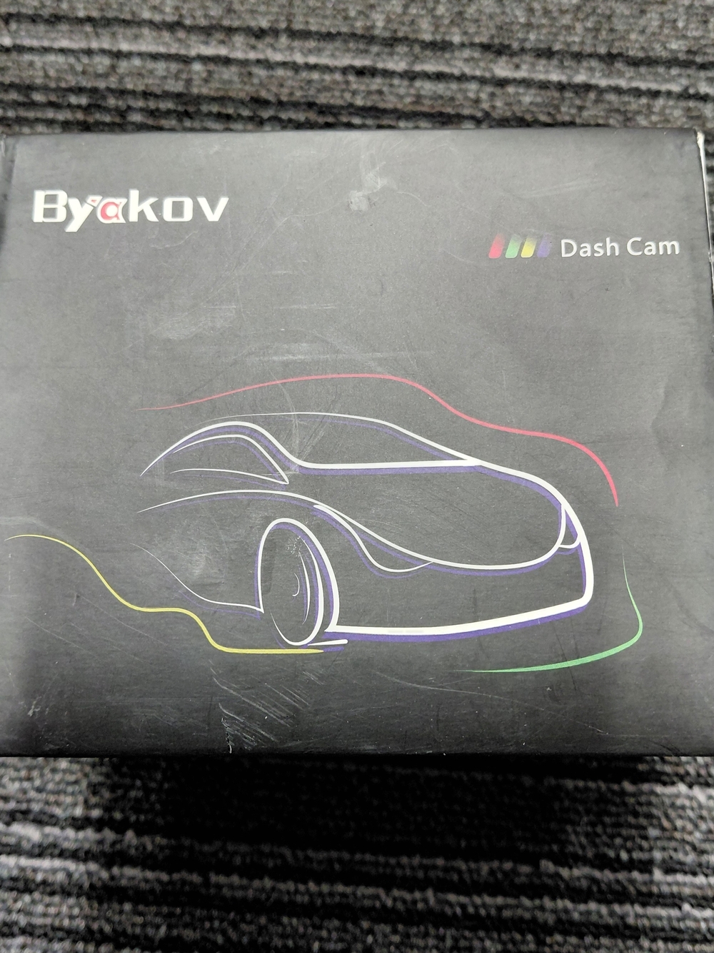 Byackov Black Dash Cam - Compact In-Car Video Recorder